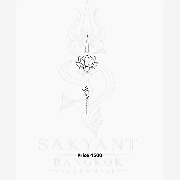 Yant CU-44 Sak Yant design