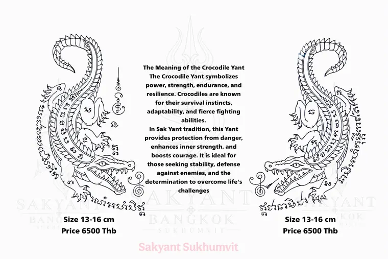 Sacred Animal Yant AN-05 Sak Yant design