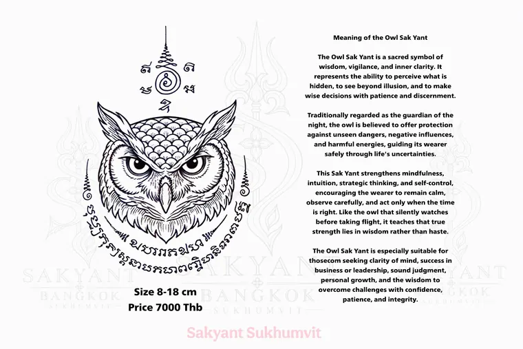 Sacred Animal Yant AN-07 Sak Yant design
